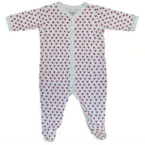Roller Rabbit Heart Footie Pajamas - 3-6m